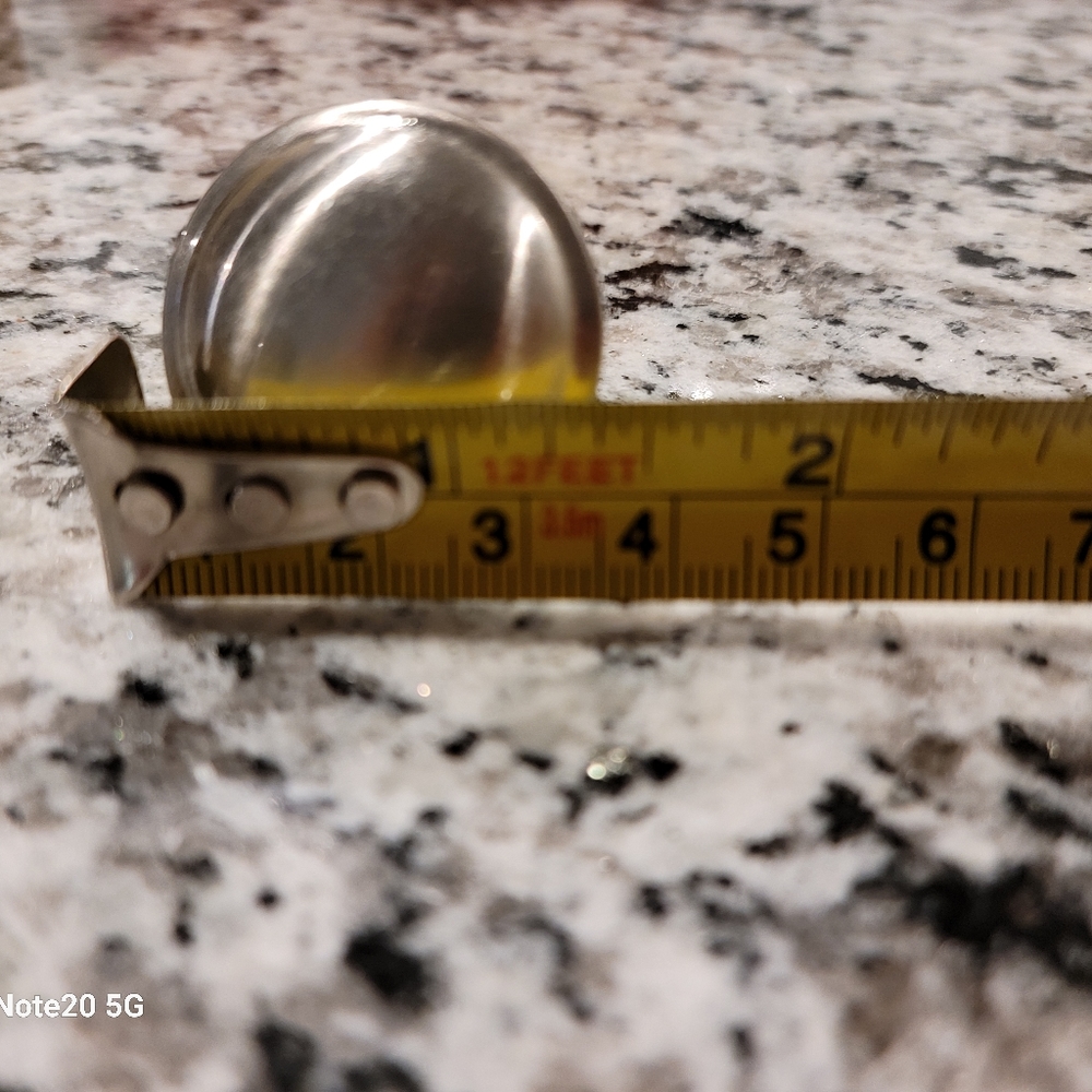 Silver Brushed 19 knobs - Picture 2 of 3
